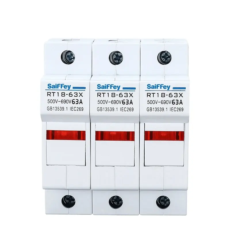 Saiffey 14*51 RT18-63X fusibile porta 63A in plastica