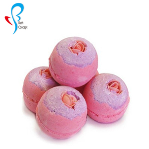 Bombe de bain organique OEM 100%, vente en gros, tout naturel, parfum de fleur unique, abri de bain, pour la peau, stock - Product Image 6