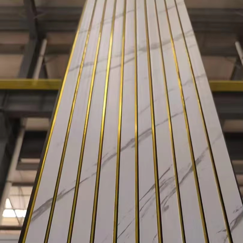 Modern Marble Design PVC FLUTED Wall