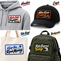 Écussons brodés personnalisés style motard de course, badges textuels personnalisés pour moto, pour sacs fourre-tout, vestes, chapeaux, appliques de mode