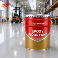 Revêtement de sol époxy bicomposant auto-nivelant, usine Yongxing, peinture pour béton de parking souterrain, haute brillance, résistant à l'usure