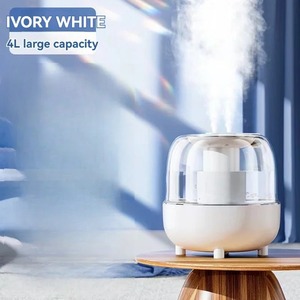 Humidificador USB en aerosol de gran capacidad de 4L, luz nocturna, triple filtro hidratante, puede agregar agua, difusor de aceite esencial, Humificador de aire - Product Image 5