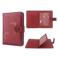 Cartera de pasaporte de viaje multifuncional impermeable Rfid funda de bloqueo de pasaporte Tarjetero con ventana de identificación de plástico