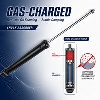 Amortisseur arrière, amortisseur de suspension, pièces de rechange pour VW Sagitar Jetta A5 A6 Golf Mk5 Mk6 Plateforme PQ35