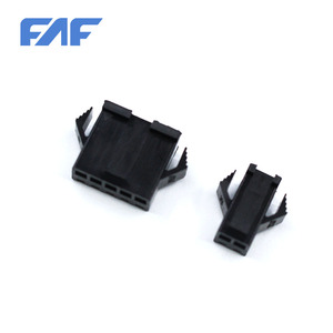 Jst SM loạt SMR-02V-B nylon66 Phosphor Bronze 2.5 mét Pitch nối màu đen uốn receptacle nhà ở kết nối - Product Image 4
