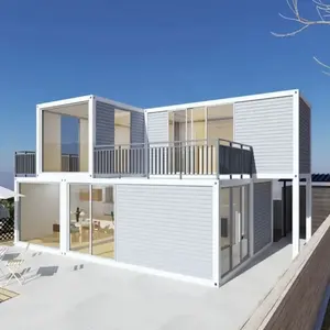 Chalets conteneurs neufs de 40 pieds pour la fabrication, coût pratique - Product Image 1