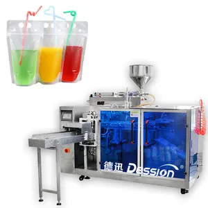 High Speed 800ML Liquid Spout Pouch Filling Packing Machine Juice Stand Up Pouch Packing Machine Fruit Juice Bag Packing Machine