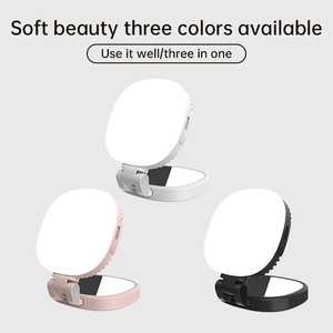 Mini Lámpara de Relleno para Selfies/Fotografía/TikTok/Transmisiones <span class=keywords><strong>en</strong></span> Vivo/Facebook, 3 Modos de Luz Ajustables, Lámpara LED Magnética para Teléfono - Product Image 4