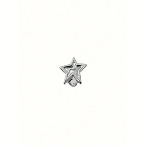Grillz dentaire Star en or et argent, design géométrique, unisexe, pour usage quotidien, grillz de qualité supérieure - Product Image 4