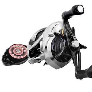 Carrete de Pesca <span class=keywords><strong>HISTAR</strong></span> X6 Versión de Largo Alcance 156G 7.2:1 Alta Relación de Transmisión 5kg de Potencia de Arrastre Bobina de Carbono AT7 para Mano Izquierda - Product Image 4