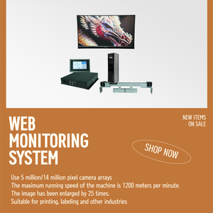 Sistema de Observação de Imagens Estáticas Especializado ARISE Flexo Press com Display de 22 Polegadas, Câmera CMOS de 500W, Certificação CE e Velocidade de 600m/min - Product Image 4