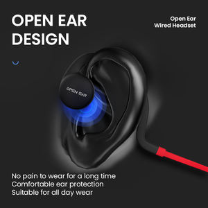หูฟังเกมมิ่งแบบมีสาย ALOVA Open Ear คุณภาพสูง ราคาถูก ขายส่ง แบบ Type <span class=keywords><strong>C</strong></span> และ 3.5 มม. - Product Image 2