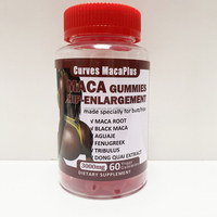 Capsules d'agrandissement des hanches et des fesses OEM, meilleur prix, capsules pour grossir les hanches et les fesses, produits de beauté, capsules de Maca Plus pour les hanches