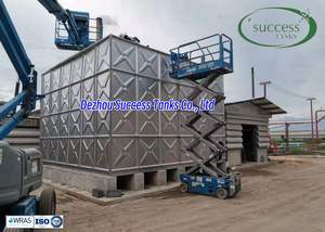 Réservoirs <span class=keywords><strong>d</strong></span>'<span class=keywords><strong>eau</strong></span> sectionnels en acier galvanisé de 1,22 x 1,22 m pour l'irrigation agricole - Product Image 2