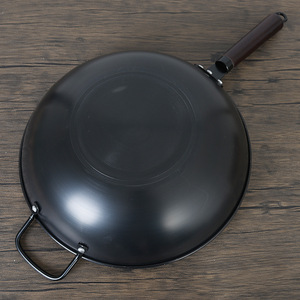 Wok Antiadherente Oxidado Jin Saozi de 34 cm, Sin Humo, Compatible con Inducción y Estufa de Gas - Product Image 2