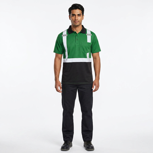 Polo de sécurité haute visibilité, différentes couleurs, personnalisable, meilleur design, réfléchissant et respirant, modèle 2026 - Product Image 1