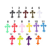 Patch brodé gothique multicolore individuel à thermocoller, applique DIY pour vestes, jeans, sacs à dos