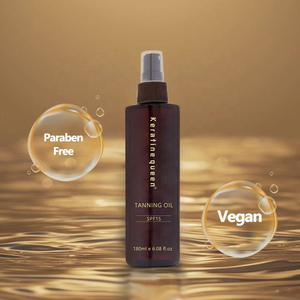 Huile de <span class=keywords><strong>bronzage</strong></span> en spray, formule végane sans parabène, protection <span class=keywords><strong>UV</strong></span> modérée, accélérateur de <span class=keywords><strong>bronzage</strong></span> en extérieur, 180 ml, SPF15 - Product Image 5