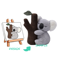 Peluche personnalisée avec design brodé en peluche super douce, doublure en maille de nylon - Fonction couette