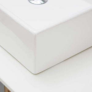 Usine <span class=keywords><strong>blanc</strong></span> dessus de table en céramique bassin waskom lavabo éviers pour salle de bain lavamanos blancos salle de bain éviers moderne wastafel - Product Image 5