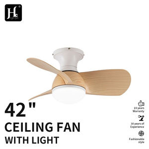 Ventilador de Techo con Luz LED, Control Remoto, Motor de CA de 6 Velocidades, Diseño Minimalista, CRI 85, Temperatura de Color 3000K/4500K/6500K, 3 Aspas, 32-48 Pulgadas, Silencioso - Product Image 4