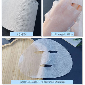 <span class=keywords><strong>Mascarilla</strong></span> Facial de Seda de Bambú y Algodón de 40 g/m², Transparente, Hidratante y de Larga Duración, que Retiene la Humedad - Product Image 5