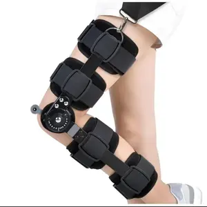 Professional Medical Orthopedic Leg Braces Adjustable Fracture Knee Support Thin Flexible Protective Device