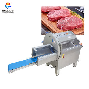 Cortadora de Carne de Acero Inoxidable, Máquina Cortadora de Carne con Cinta Transportadora, Equipo de Procesamiento de Alimentos para Carnicería y Cocina - Product Image 1