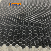 Noyau en nid d'abeille en aluminium Linwell Top avec le cadre en bord Noyau en nid d'abeille en aluminium de meilleure qualité pour panneau