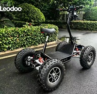 LEO DOO Quad électrique pliable tout-terrain avec une vitesse de 40 km/h