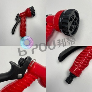2025 Yarn Polyester Brown Expandable/extendable <b>Shrinking</b> Spray Copper Kink Pocket Watering Japan Expandable Lawn Watering Hose - Product Image 5
