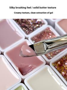 YOLLY 2025 LED UV Gel Nagelkunst-Set Langanhaltend 18 Farben Modische Morandi Einfarbige Französische Ungiftige 18 Flaschen Großhandel - Product Image 6