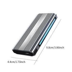 TISHRIC SSD机箱<span class=keywords><strong>M</strong></span>.2 NVME/NGFF RGB机箱便携式硬盘盒类型c/3.1固态硬盘双协议硬盘盒，适用于笔记本电脑454 - Product Image 5