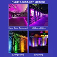 Lampu Bar LED DMX 24pcs untuk Luar Ruangan, Penerangan Fasad Arsitektur, Lampu Wall Washer Tahan Air