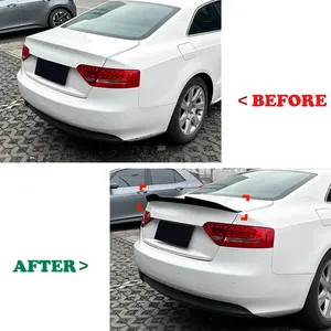 Pour Audi A5 B9 8T Coupé 2007-2016, Aileron de coffre arrière, Décoration de hayon, Style PSM, Accessoires automobiles 2 portes - Product Image 2