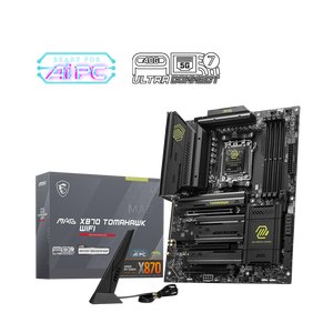 เมนบอร์ดเดสก์ท็อปสำหรับเล่นเกม X870 TOMAHAWK WIFI Ai 9000 CPU DDR5 USB4 Port PCIE 5.0 7 5G AI ช่องสัญญาณหน่วยความจำคู่ X870 TOM - Product Image 6