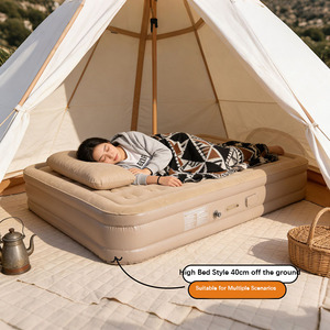 <span class=keywords><strong>Materasso</strong></span> da Campeggio Autogonfiabile, Letto ad Aria Gonfiabile Automatico, Tappetino Impermeabile Portatile per Tenda e Viaggi all'Aperto - Product Image 3