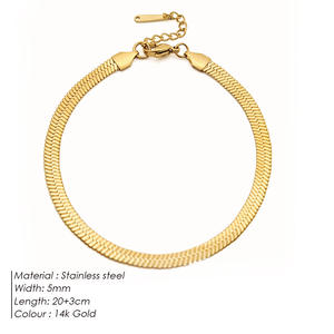 <span class=keywords><strong>Tobillera</strong></span> Boho Chic <span class=keywords><strong>para</strong></span> Mujer - Brazalete de <span class=keywords><strong>Pie</strong></span> Chapado en Oro Brillante, Joyería Apilable, Accesorio de Regalo Perfecto - Product Image 5