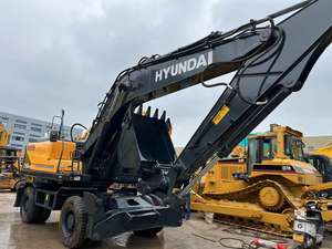 Gebruikte Hyundai 210W-9 Wielgraafmachine 21 Ton Rupsband Hydraulische Cummins Motor Versnellingsbak 2020 Modelmachines Voor Rapport Goedkope Prijs - Product Image 3