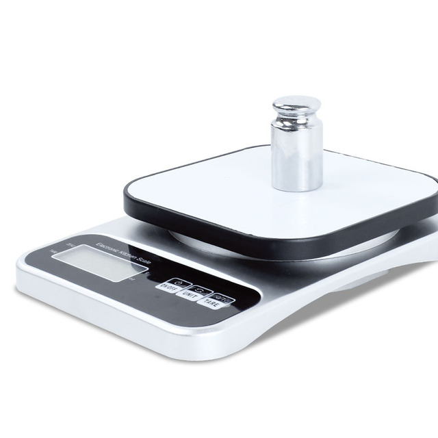 Multifunction Digital Food Scale Stainless Steel 5kg 0.1g Smart  Electric Kitchen Scale
