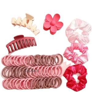 الأكثر مبيعًا من ساكورا دبوس شعر وردي عابر للحدود طقم ربطة شعر على الطراز الأوروبي والأمريكية إكسسوارات شعر مشبك مجموعة ربطات رأس - Product Image 5