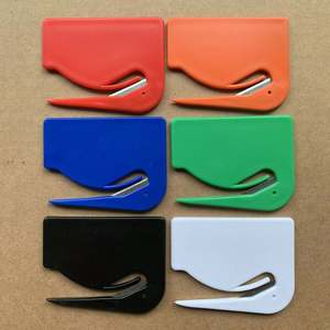 Customized Logo Letter Opener Durable Letter Opener Office Plastic Letter Cutter Box Opener Packaging Opening Promotional <b>Gift</b> - Product Image 3