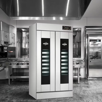 Chambre de Fermentation Électrique et à Gaz Commerciale pour Pain, Four de Fermentation Haute Productivité, Capacité 65kg, Nouveau Modèle 2020