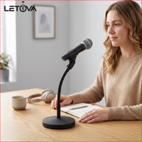 Support de microphone de table TM-206 en promotion pour utilisation sur table