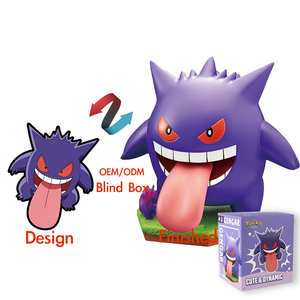 Créez des boîtes mystères uniques de figurines <span class=keywords><strong>Gengar</strong></span> en PVC avec une personnalisation flexible pour des couleurs audacieuses et des détails de conception soigneusement conçus. - Product Image 1