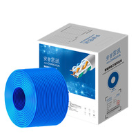 Câble de communication réseau Xunfa CAT 6 intérieur/extérieur UTP FTP SFTP à 8 conducteurs en cuivre pur torsadé