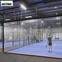 Cancha de Pádel Panorámica Directa de Fábrica, Cancha de Pádel Completamente de Vidrio