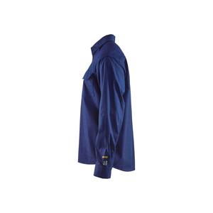 BLAKLADER - 322715158900XXL Flamem resistant <b>shirt</b> Navy blue - EAN 7330509434598 <b>FLAME</b> RESISTANT WORKWEAR - Product Image 4