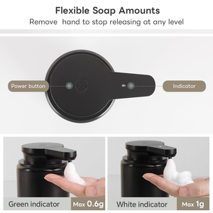 Distributeur de savon liquide automatique sans contact en acier inoxydable rechargeable par USB, vente en gros d'usine - Product Image 2