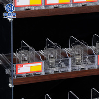 Étagères d'exposition de cigarettes en aluminium PC écologiques, faciles à assembler, taille personnalisable pour les boutiques de tabac